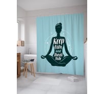 Фотоштора в ванную JOYARTY МУЛЬТИ 180x200 см sc_71682