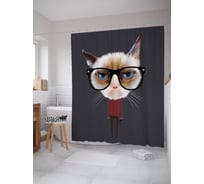 Фотоштора в ванную JOYARTY МУЛЬТИ 180x200 см sc_78179