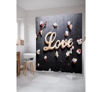 Фотоштора в ванную JOYARTY МУЛЬТИ 180x200 см sc_80040