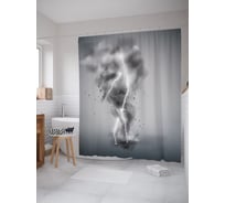 Фотоштора в ванную JOYARTY МУЛЬТИ 180x200 см sc_70932