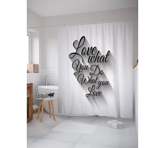 Фотоштора в ванную JOYARTY МУЛЬТИ 180x200 см sc_67155 1