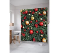 Фотоштора в ванную JOYARTY МУЛЬТИ 180x200 см sc_380794