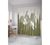 Фотоштора в ванную JOYARTY МУЛЬТИ 180x200 см sc_68145