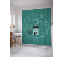 Фотоштора в ванную JOYARTY МУЛЬТИ 180x200 см sc_380820