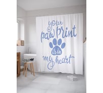 Фотоштора в ванную JOYARTY МУЛЬТИ 180x200 см sc_67130