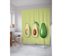 Фотоштора в ванную JOYARTY МУЛЬТИ 180x200 см sc_66828