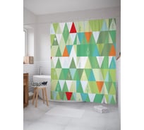 Фотоштора в ванную JOYARTY МУЛЬТИ 180x200 см sc_67454