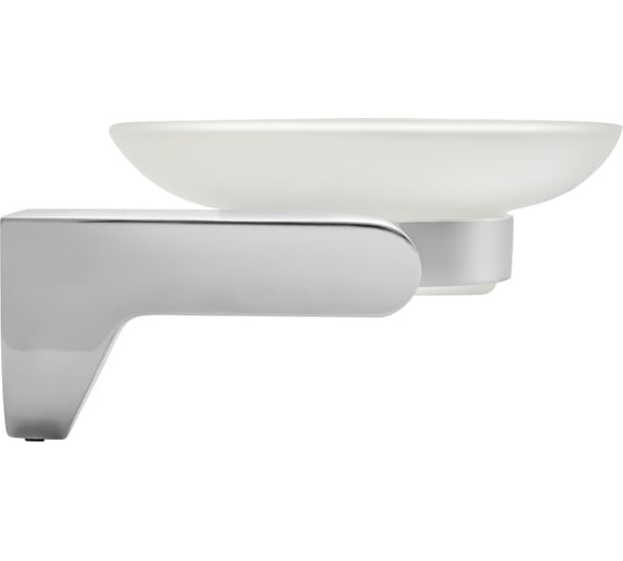 Мыльница Mirror Solinne хром, стекло-сатин B-82705 2541.106