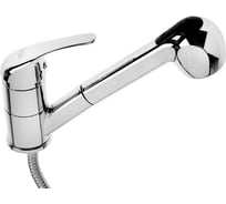 Смеситель для кухни Zein картридж керамика 35 мм, с выдвижной лейкой, хром ZC2041 7610330