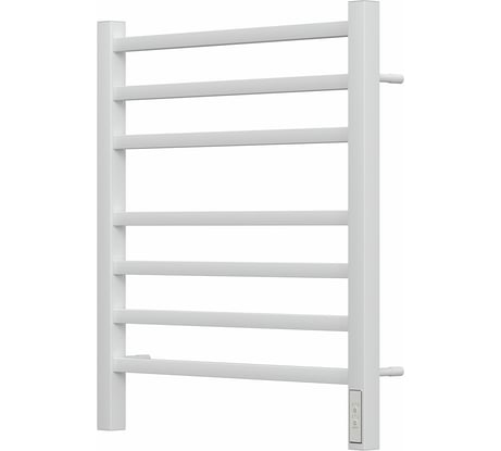 Электрический полотенцесушитель Point Вега П7 500x600, диммер справа, белый PN71856W