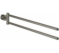 Держатель для полотенца GROHE Atrio New двойной, темный графит матовый 40308AL3