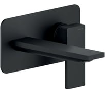 Смеситель для раковины Nobili SEVEN настенный, матовый черный SE124198BM 00000106577 21800938