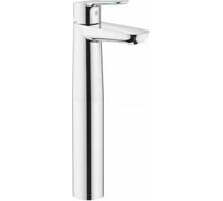 Смеситель для свободностоящей раковины GROHE Start Edge с нажимным донным клапаном XL 23777000