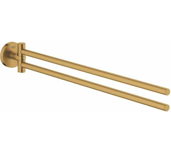 Держатель для полотенца GROHE Essentials двойной, цвет холодный рассвет матовый 40371GN1