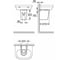 Полупьедестал GROHE Essence Ceramic 39570000 3