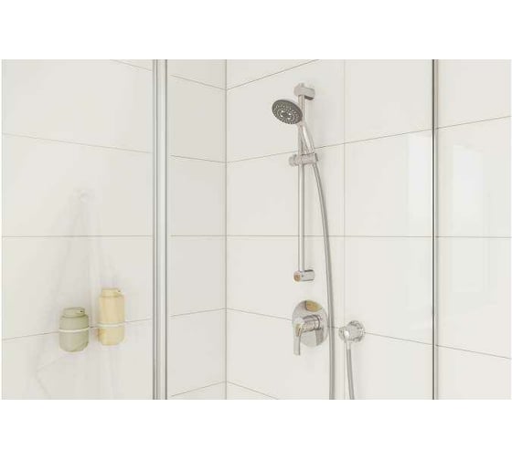 Однорычажный смеситель для душа GROHE Start 2021 круглая розетка 32590002