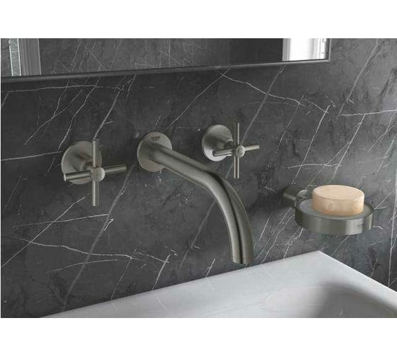 Держатель для мыльницы GROHE Atrio New темный графит матовый 40305AL3