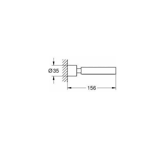 Держатель для мыльницы GROHE Atrio New темный графит матовый 40305AL3