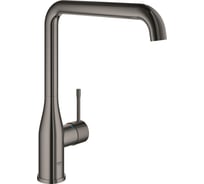 Однорычажный смеситель для мойки GROHE Essence New L- излив, цвет темный графит 30269A00