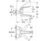 Смеситель для раковины GROHE Euroeco Special настенный, вынос 272 32774000 2