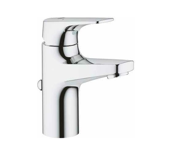 Однорычажный смеситель для раковины GROHE BauFlow со сливным гарнитуром 23801000