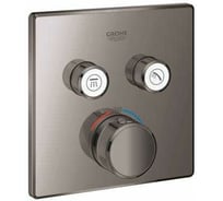 Термостат для ванны/душа GROHE Grohtherm SmartControl темный графит глянец 29124A00
