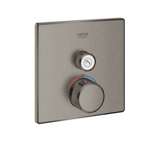 Термостат для ванны/душа GROHE Grohtherm SmartControl темный графит матовый 29123AL0