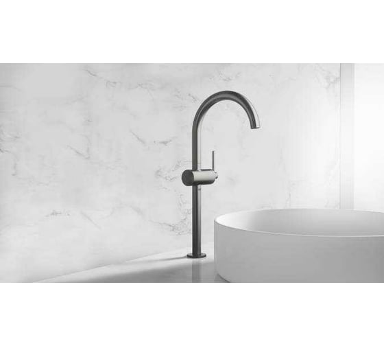 Однорычажный смеситель для свободностоящей раковины GROHE Atrio New на 1 отверстие 32647AL3