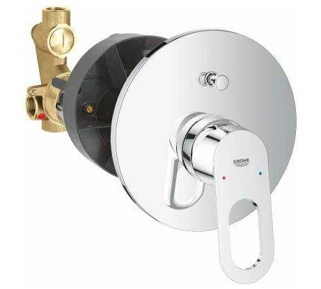 Смеситель для ванны GROHE BauLoop со встраиваемым механизмом 29081000