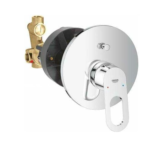 Смеситель для ванны GROHE BauLoop со встраиваемым механизмом 29081000