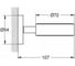 Держатель GROHE Essentials цвет темный графит глянец 40369A01 3