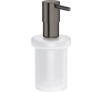 Дозатор жидкого мыла GROHE Essentials цвет темный графит, глянец 40394A01