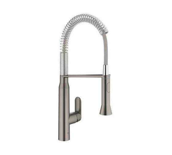 Смеситель для мойки GROHE K7 на одно отверстие, профессиональный 31379AL0