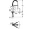 Смеситель для мойки GROHE K7 на одно отверстие, профессиональный 31379AL0 2