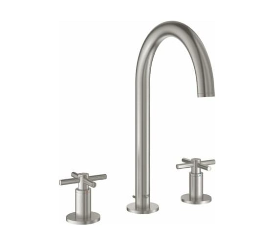 Двухвентильный смеситель для раковины GROHE Atrio New на 3 отверстия 20008DC3