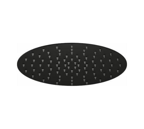 Верхний душ NOBILI AD139/121BM 25 см, матовый черный 00000108193 1