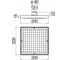Верхний душ NOBILI AD139/17CCR 200x200 мм 00000106650 2