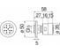 Форсунка NOBILI AD139/75CR 1 режим 00000106655 2