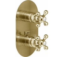 Термостатический смеситель NOBILI на 2 потребителя, бронза GRC5102BR 00000053707