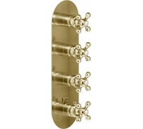 Термостатический смеситель NOBILI на 3 потребителя, бронза GRC5103BR 00000106782