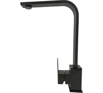 Смеситель для кухни OUTE черный матовый, однорычажное управление, поворотный излив T40213BH