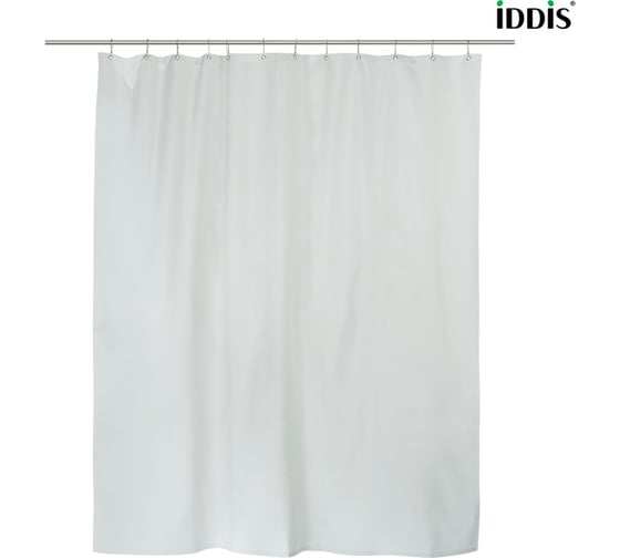 Штора для ванной комнаты IDDIS Полиэстер 180x200 см D24P218i11