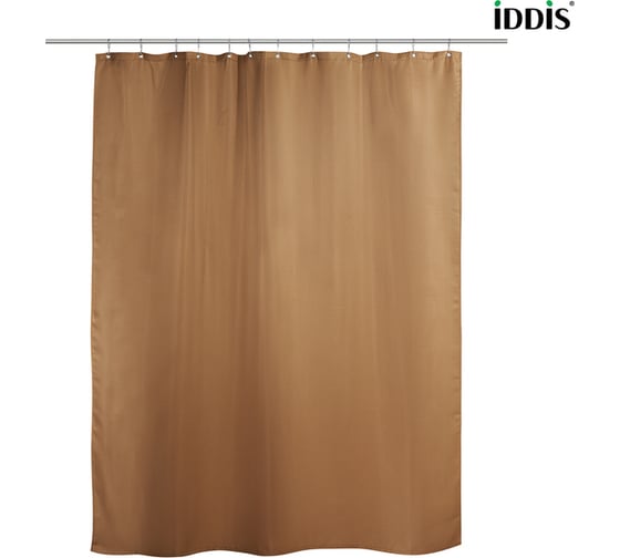 Штора для ванной комнаты IDDIS Полиэстер 180x200 см D27P218i11
