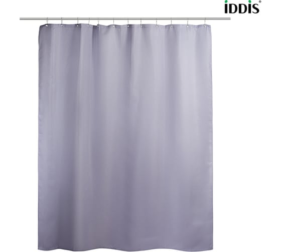 Штора для ванной комнаты IDDIS Полиэстер 180x200 см D26P218i11
