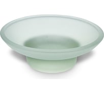 Мыльница Bath Plus стекло круглая3903/1