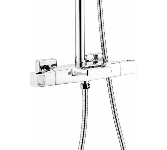 Душевая система с термостатом KAISER Quadris Chrome 25282