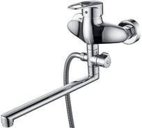 Смеситель для ванны KAISER City длинный нос, с душем 20455