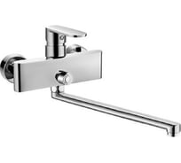 Смеситель для ванны OUTE с плоским поворотным изливом 350 мм, латунь T0463