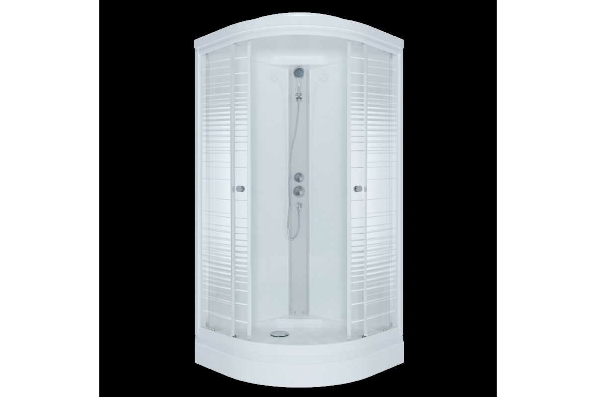 Душевая кабина MARONI LINE 90x90x215, сифон D90мм SR90L-BND-DN4 465915 ...