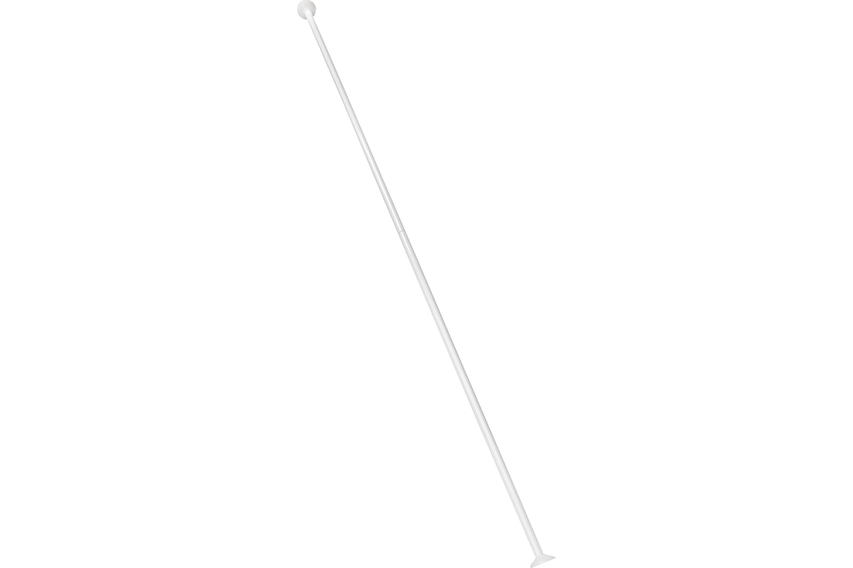 Универсальная штанга для душевой занавески Аквалиния белая 8016 ...